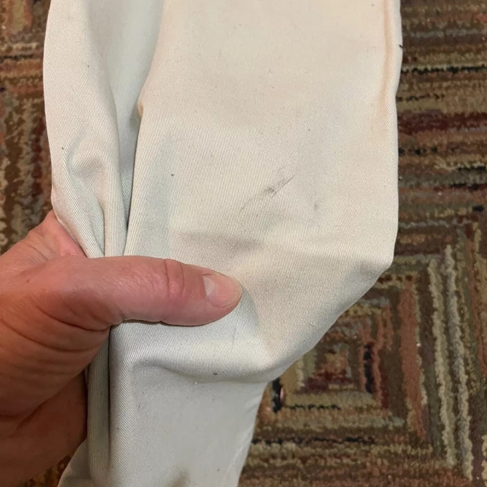 OLD NAVY SKINNY BUILT-IN FLEX Pants cream Teens Size 18 - Picture 6 of 6
